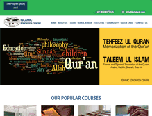 Tablet Screenshot of iecpeace.com
